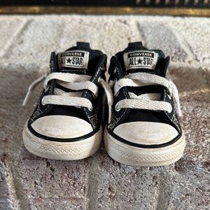 Converse Kids Black and White Sneakers